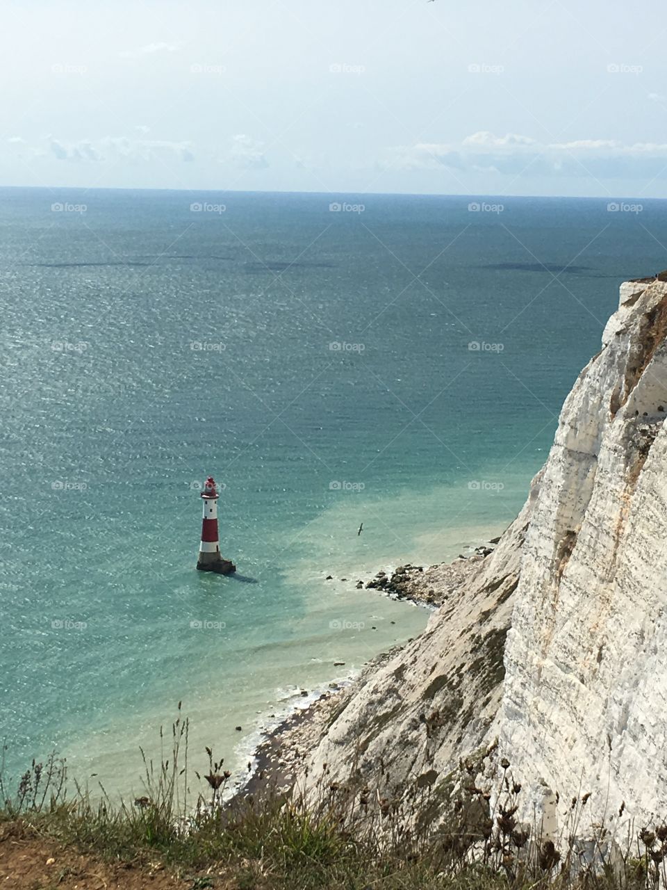 Beach head cliff side 