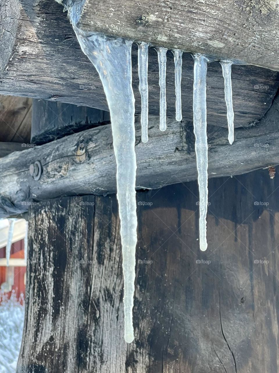 Icicles.