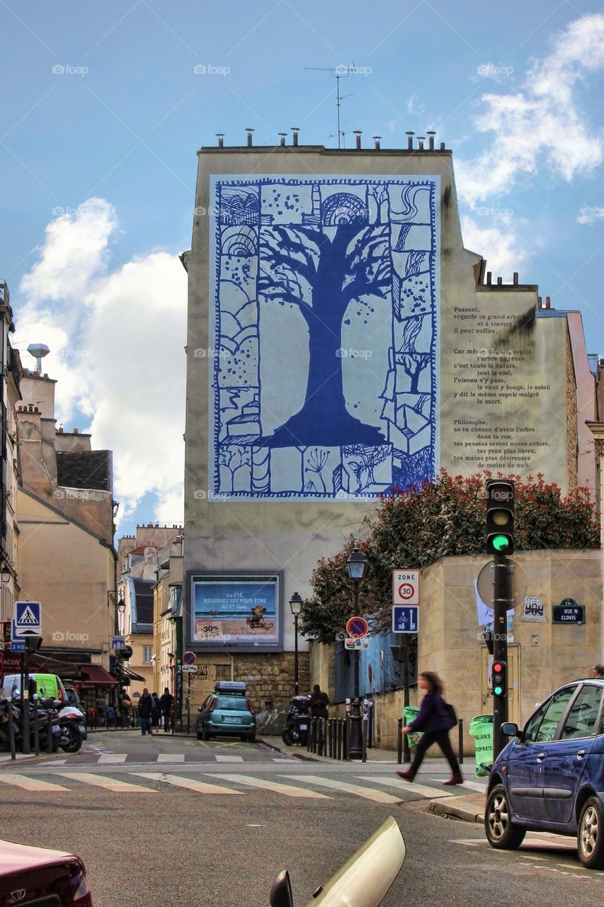 Building art, Paris