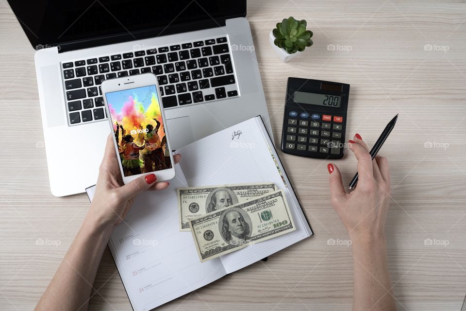 my earnings with Foap