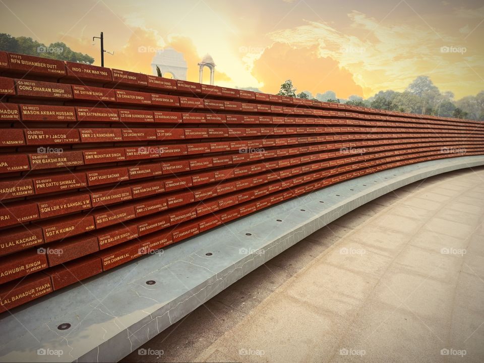 names of soldiers who had sacrificedtheir life for their nation✊