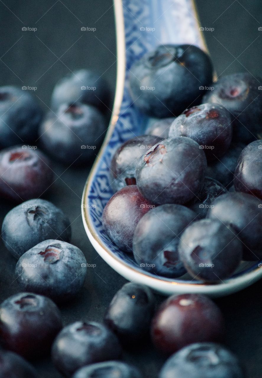 Blueberries from the garden 