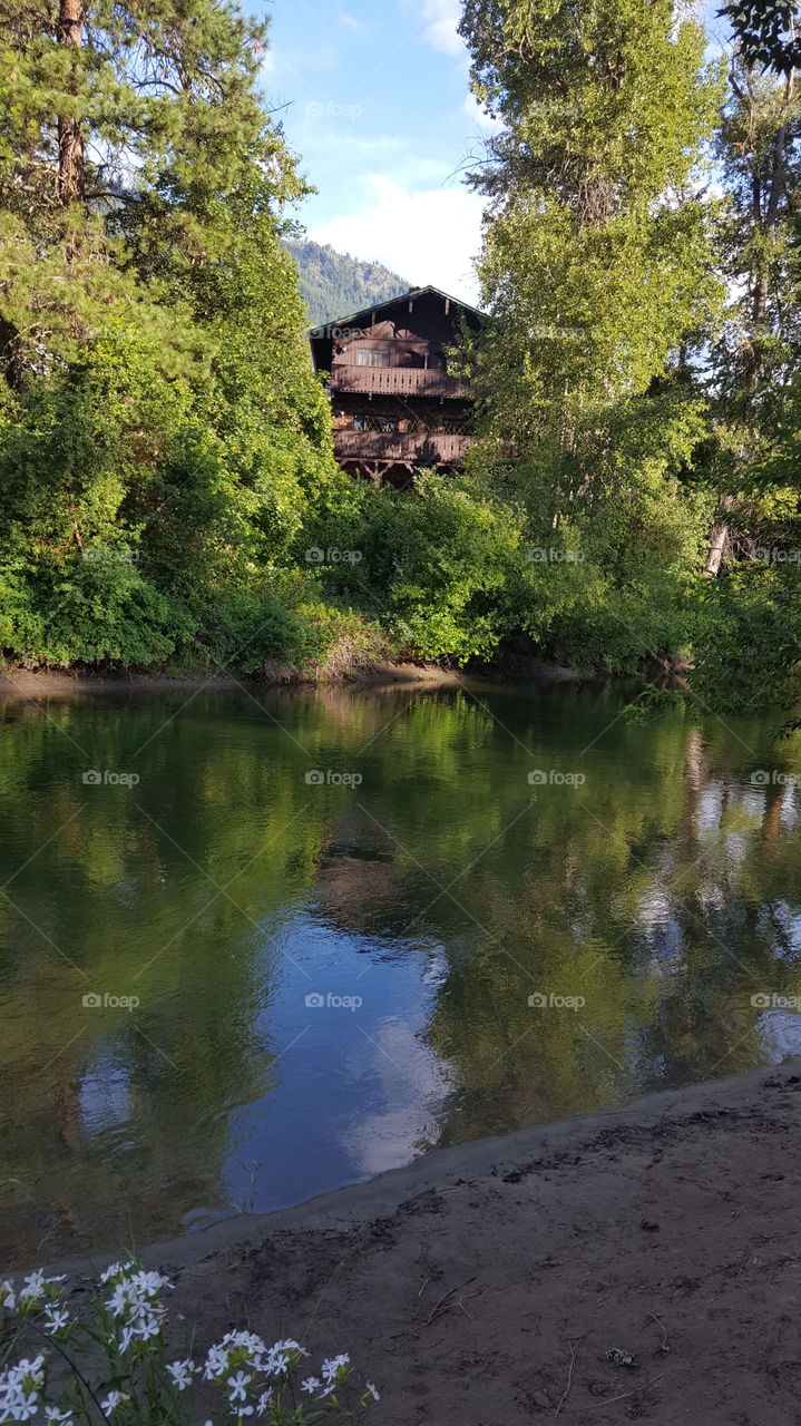 reflection on the oxbow