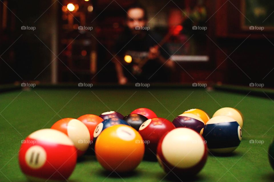 Snooker, Cue, Dug Out Pool, Recreation, No Person