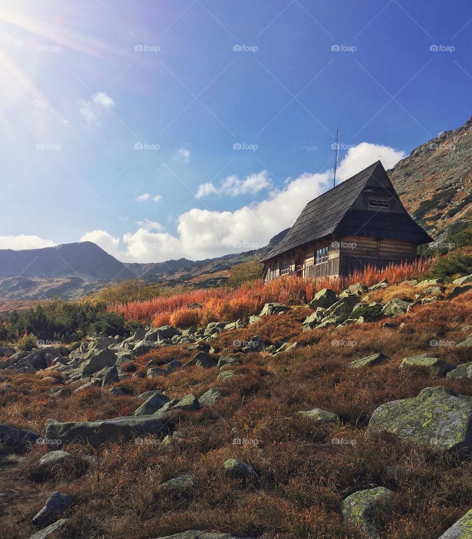 A cottage in the Tatra mountains