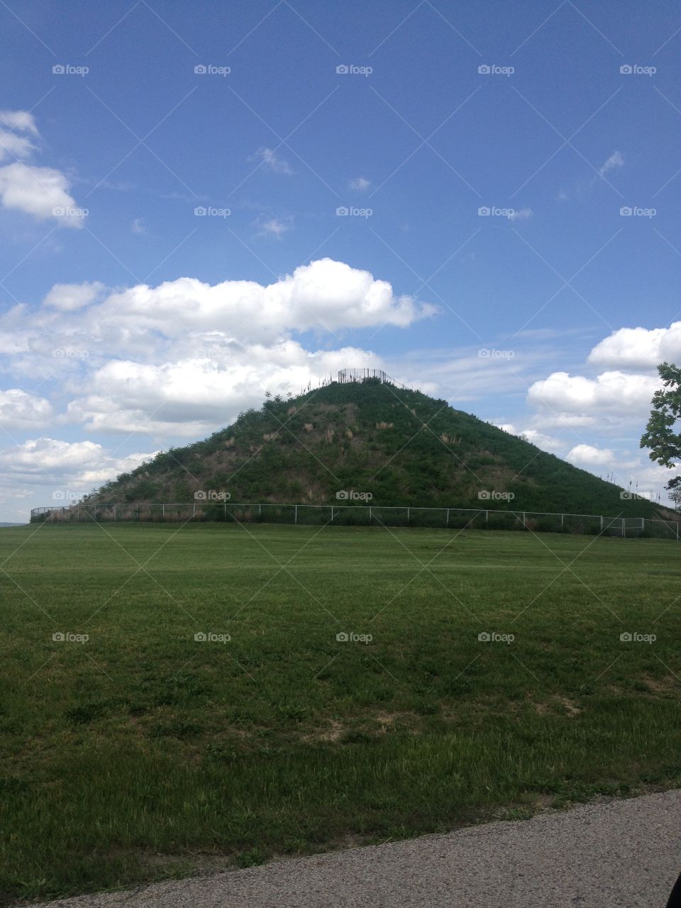 Indian mound 