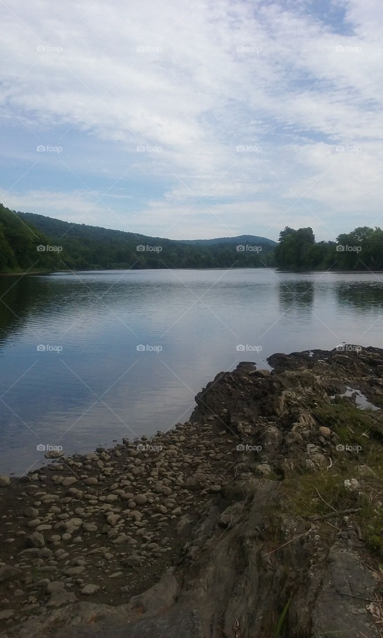 the Connecticut river, a wonderful spot for kayaking...