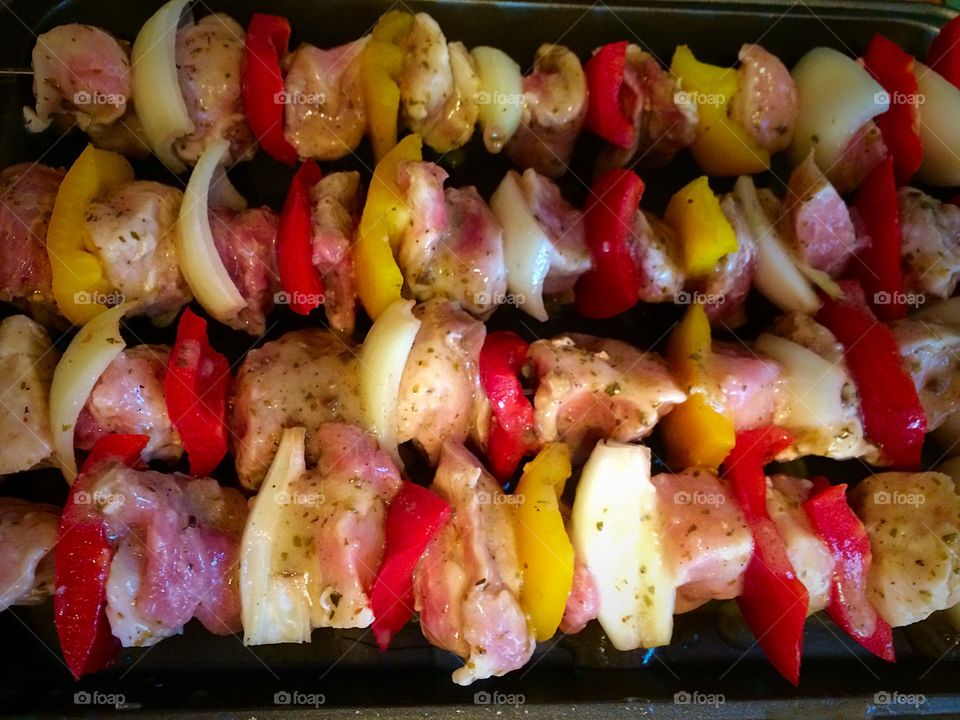 Shish kabobs 