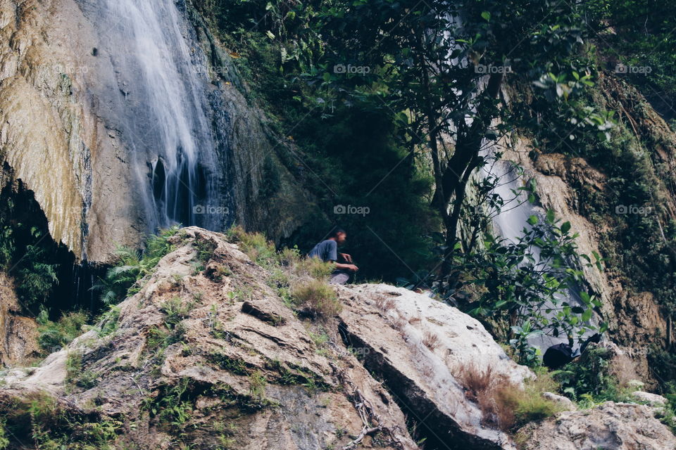 Between the waterfall, I was looking for clarity. If only it was a easy, as touching those soft tidy scenery