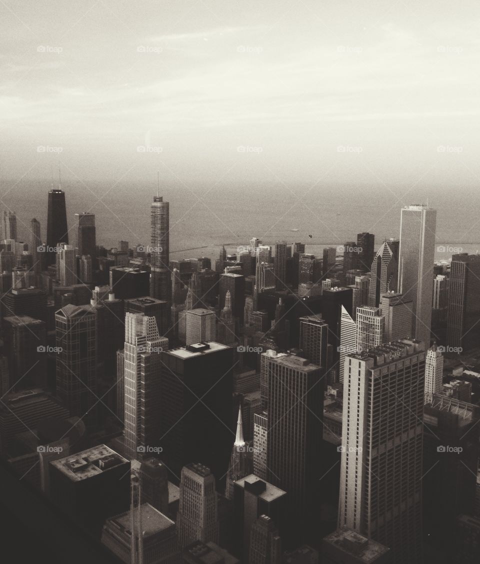 Skyscaper at Chicago city