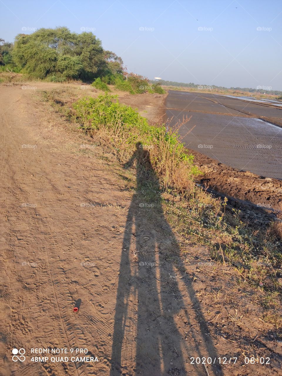 just me and my shadow 🚴
