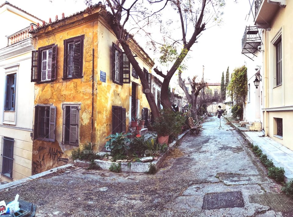 The old city of Athens 