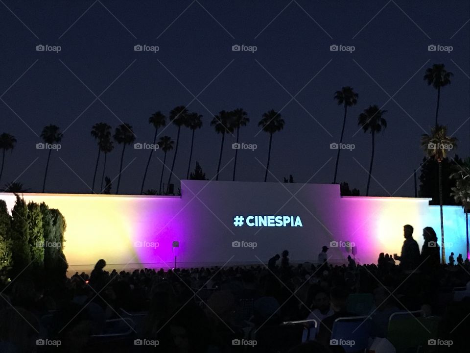 Cinespia movie outing in Los Angeles
