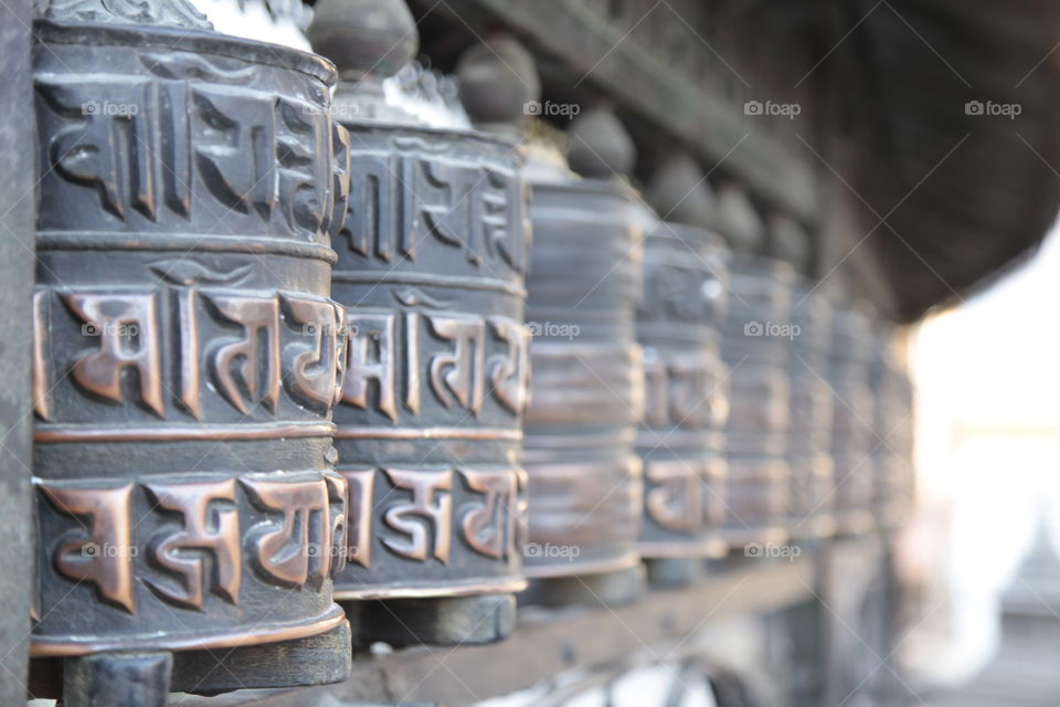 temple um Nepal