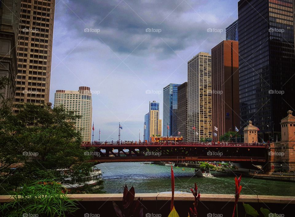 Chicago, riverwalk