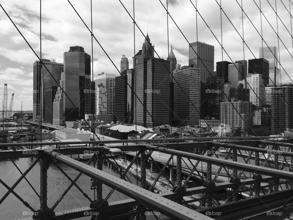 A view from brooklyn bridge
