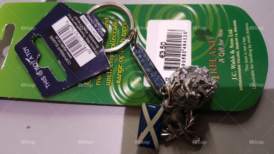 key chain from Scotland