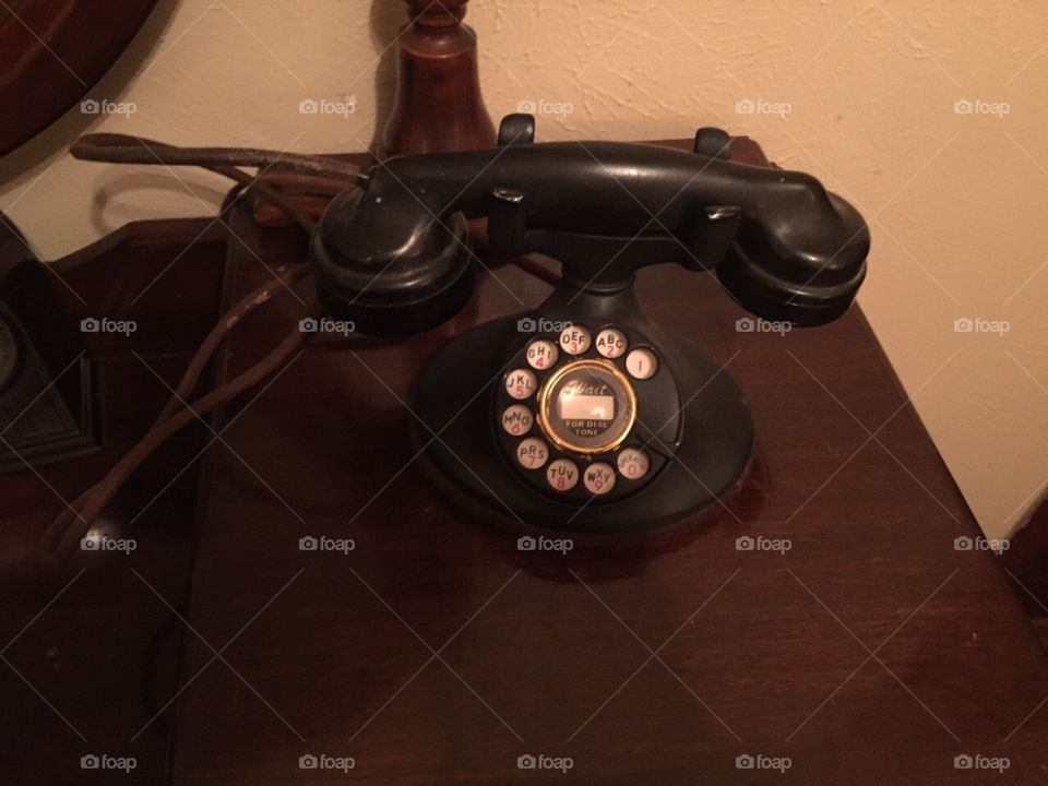 Antique telephone 