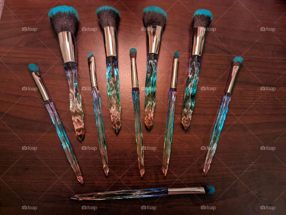 makeup brushes