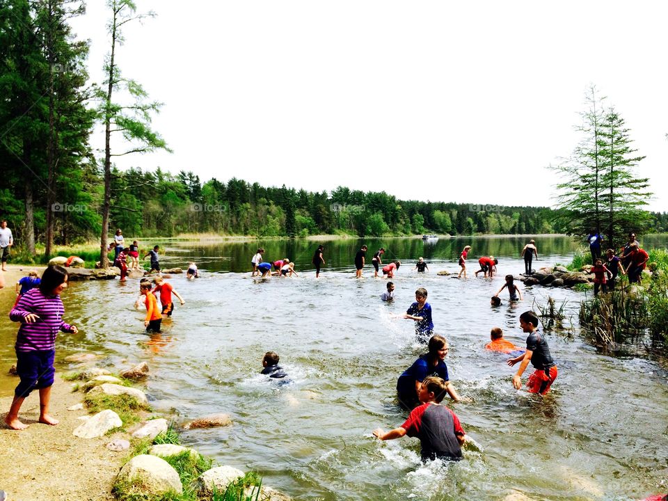 Enjoying the headwaters