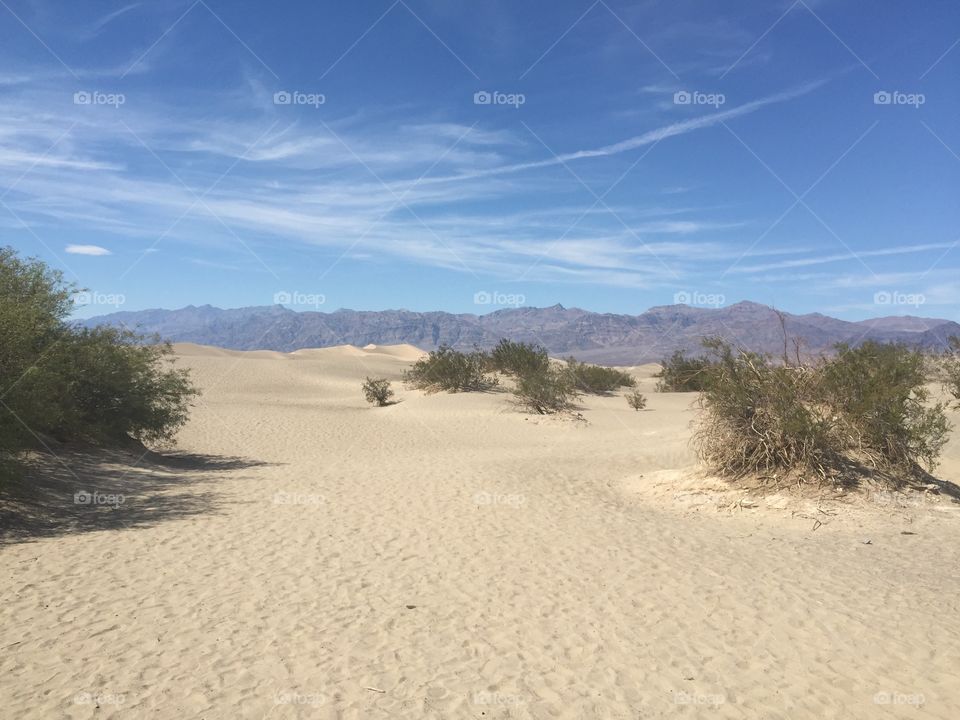 Death Valley sand