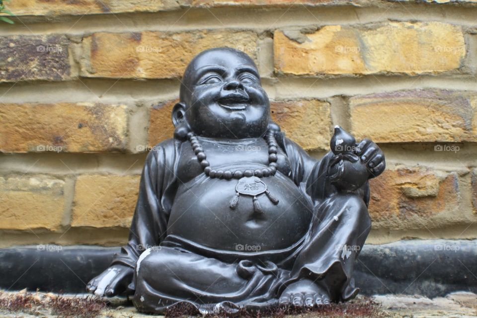 The laughing Buddha 