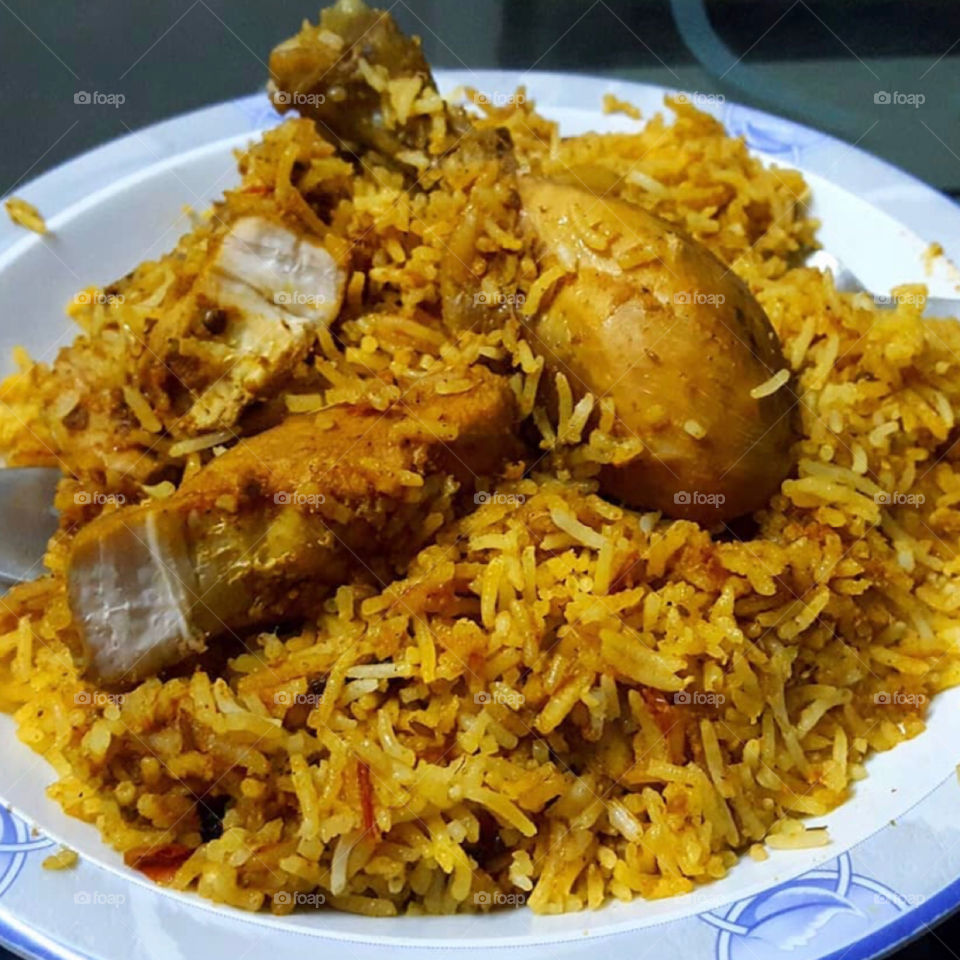 Chicken Indian Briyani 