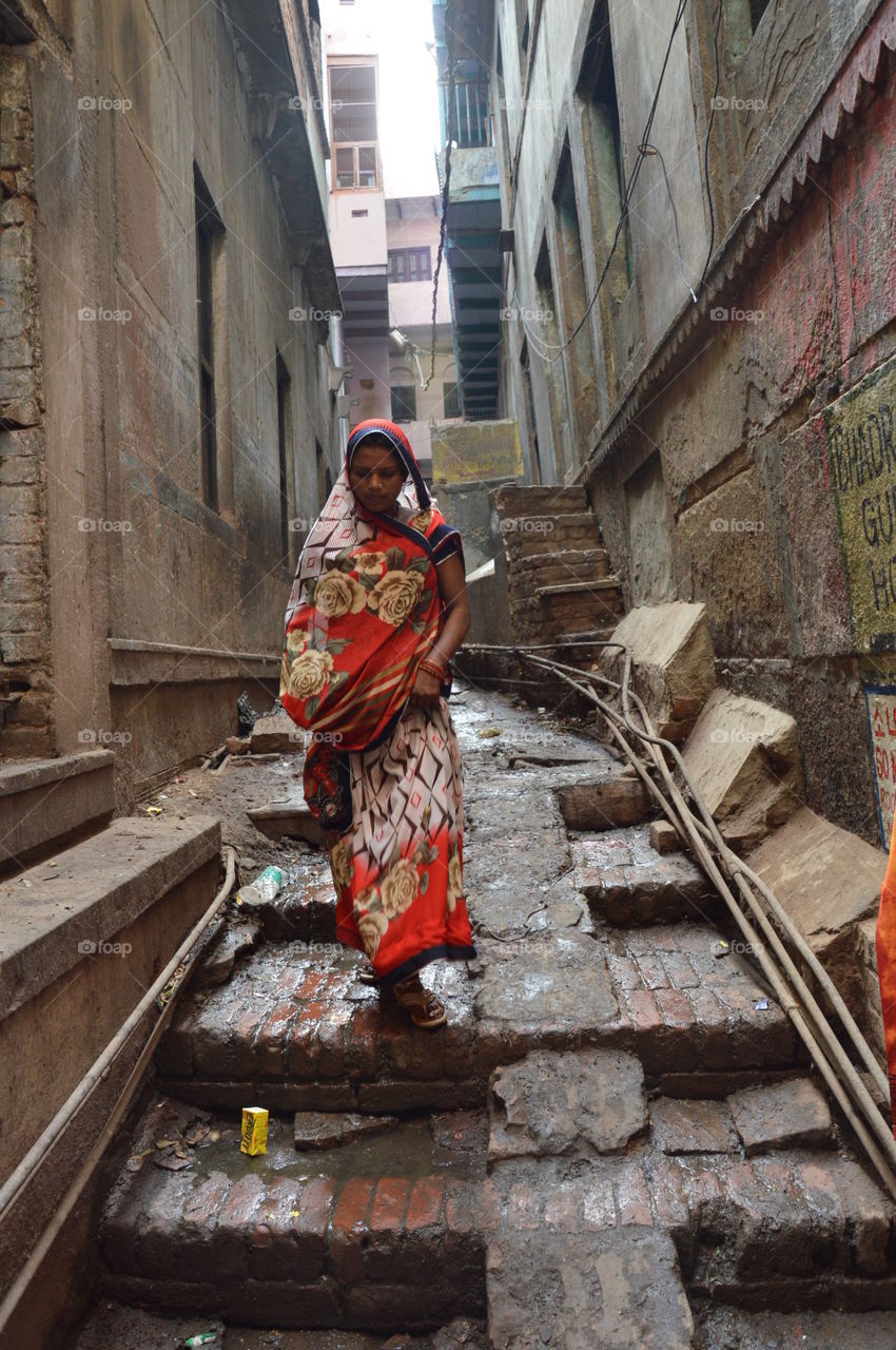 Alleys of Varanasi India