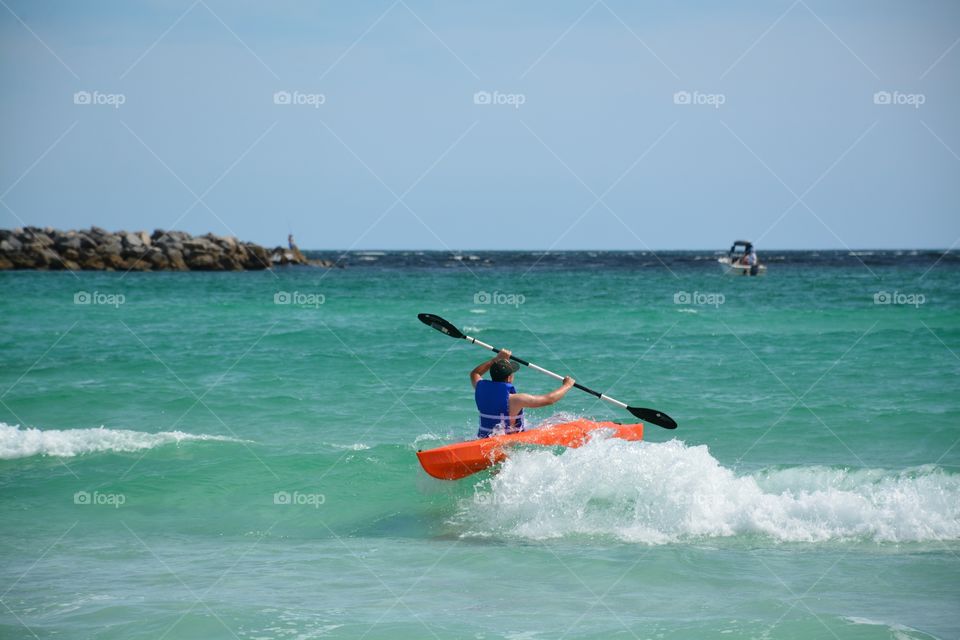 It’s Summertime! Time to get your Kayak out and hit the waves on the Gulf of Mexico