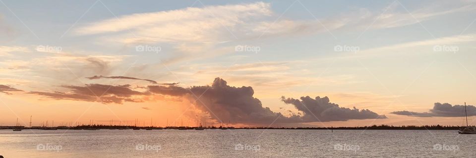 SUNSET CLOUDS