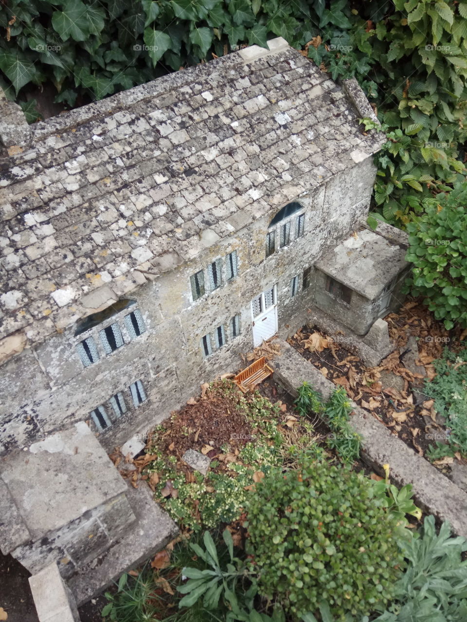 Miniature stone built house