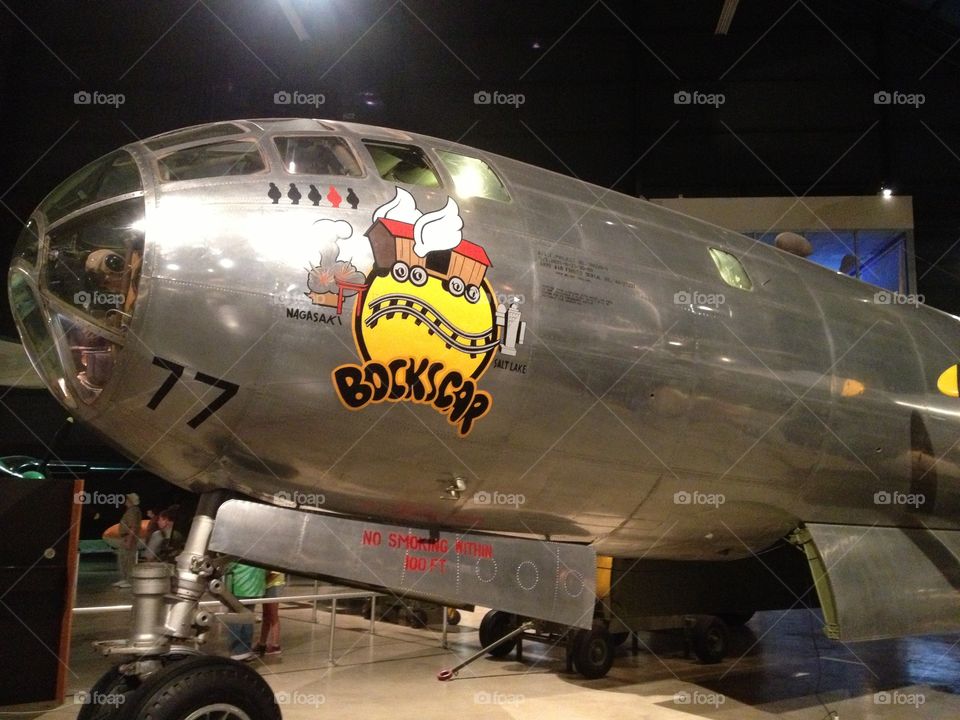 WWII B-29 Boxcar that dropped the second atomic bomb on Nagasaki Japan 