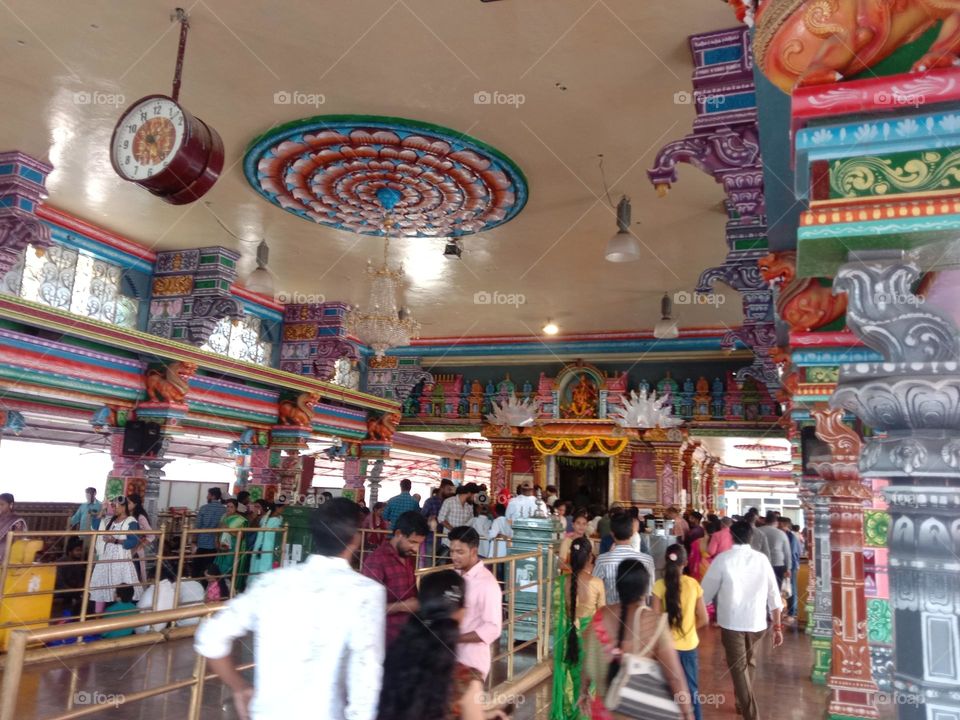 temple view Hyderabad