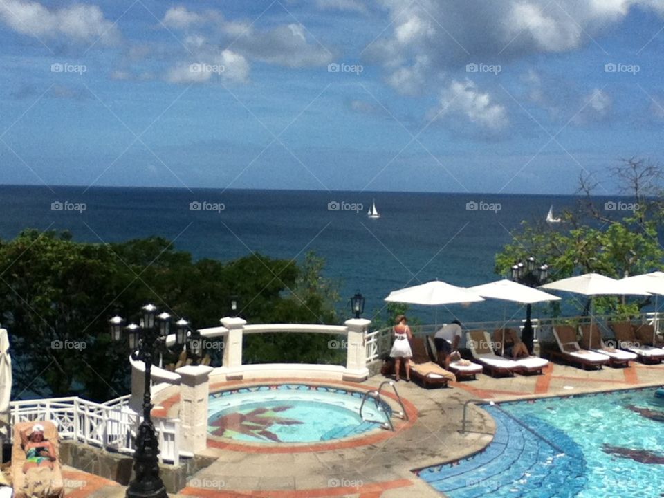 Le Toc Resort in St. Lucia (Caribbean)