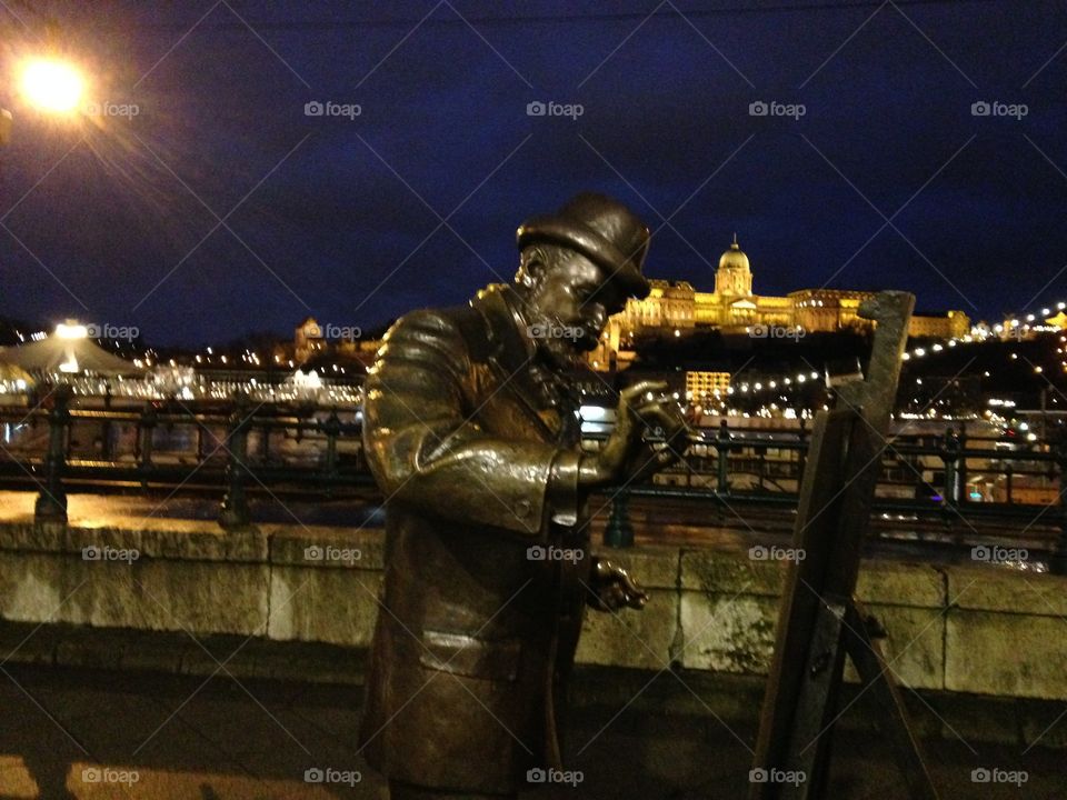 Budapest at night