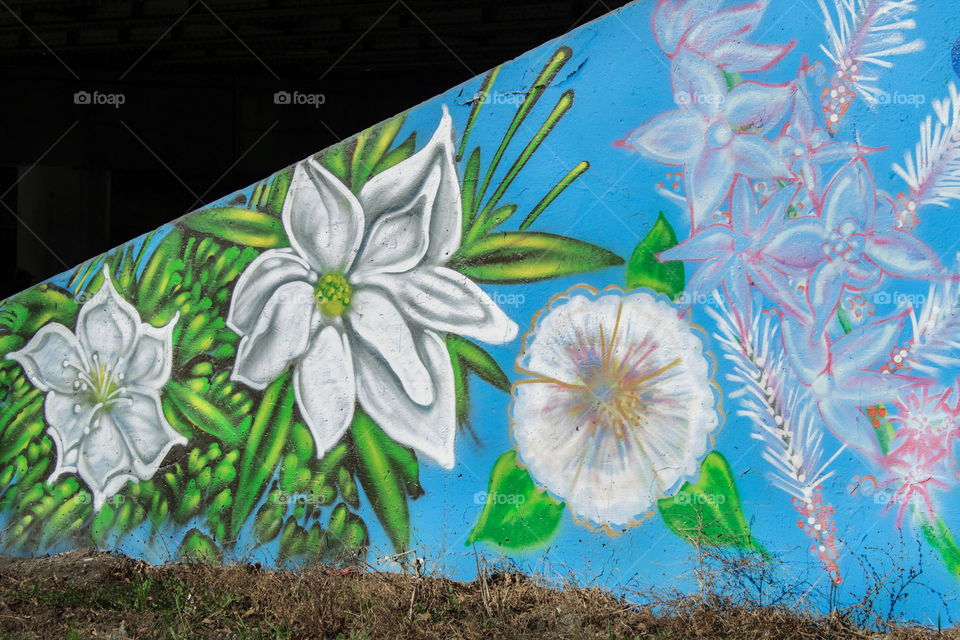 flower graffiti