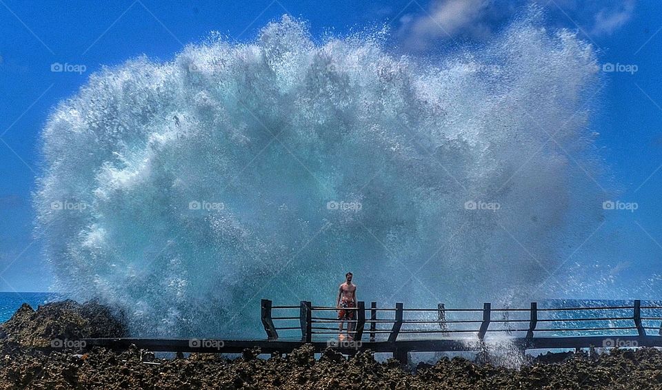 Waterblow at Nusa Dua