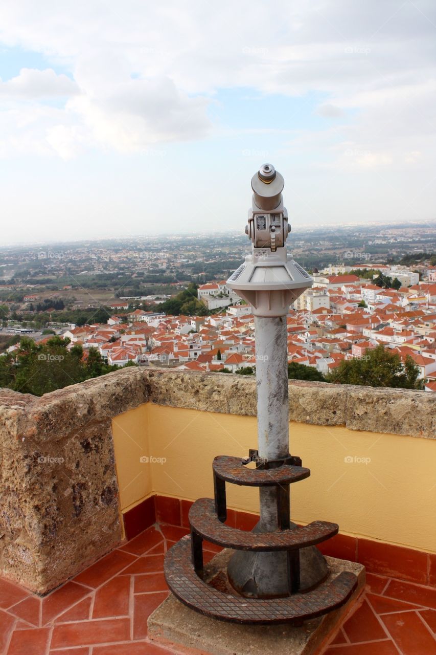 telescopic lens, sightseeing, viewpoint, city view, architecture, centenary and buildings 