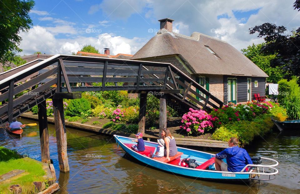Canal of Giethoorn