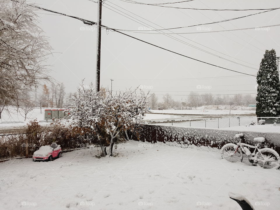 Winter in Merritt B.C