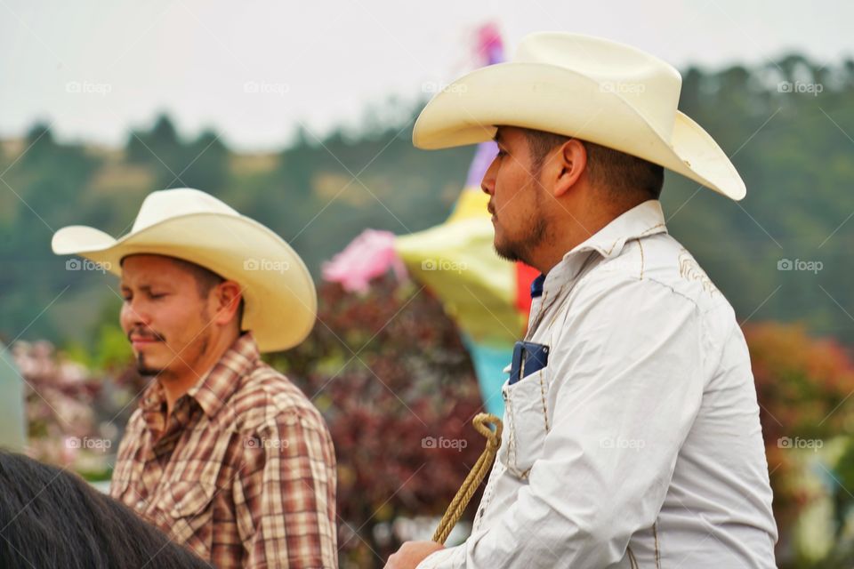 Handsome Latino Cowboys