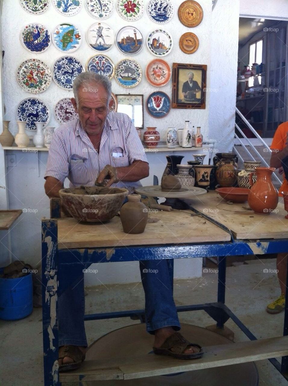 Handmade pottery 