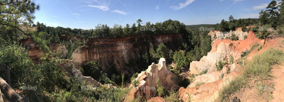 Providence Canyon State Park in Georgia