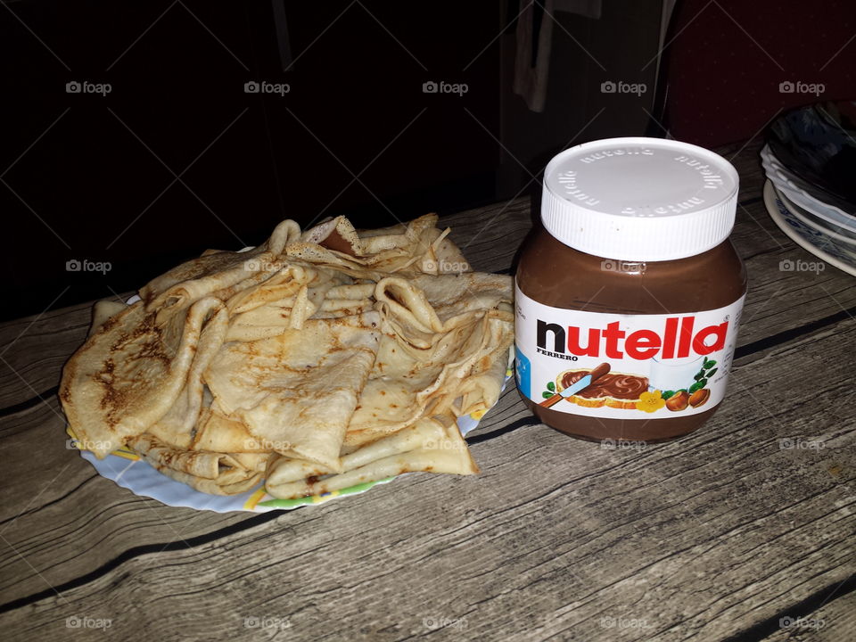 Nutella and Pancakes