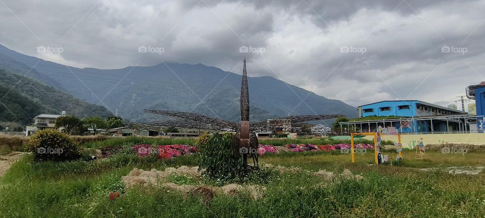 beautiful view of the mountains