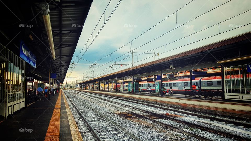 Train station in Verona