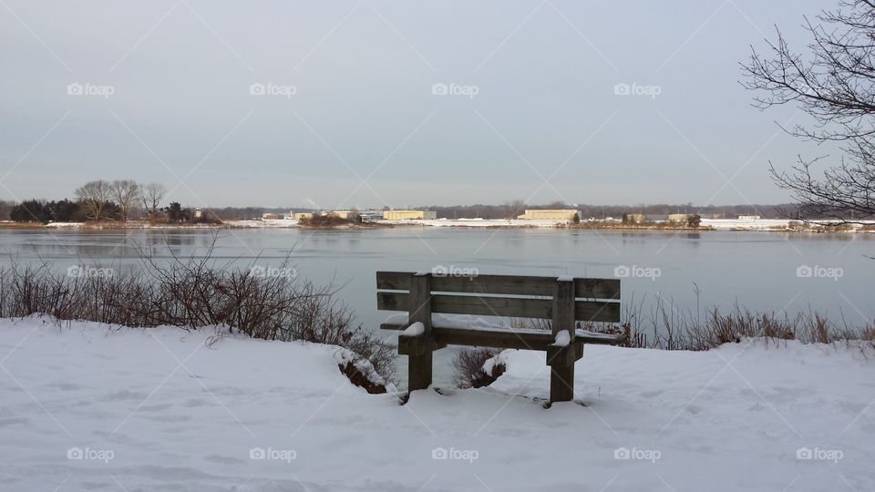 Wintery seat