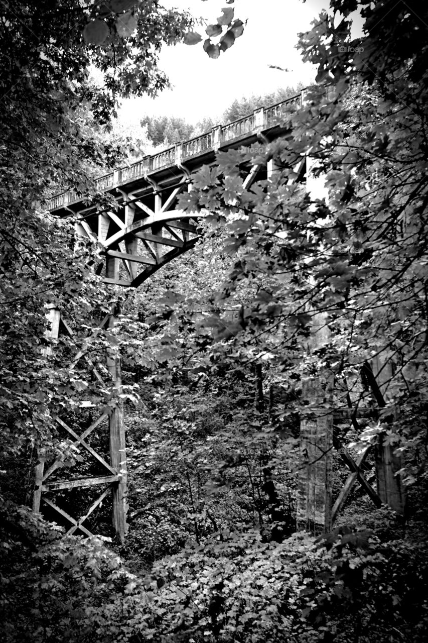 Columbia River bridge