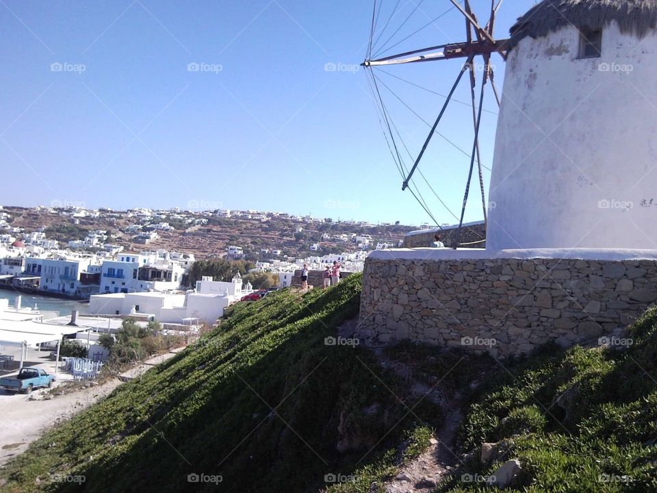 Mykonos windmill