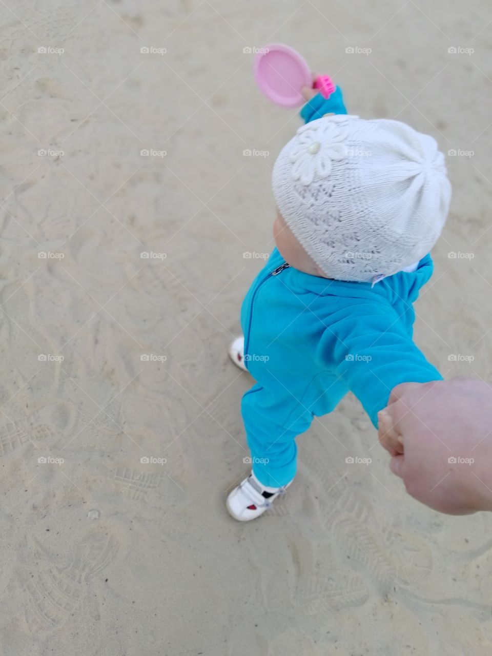 Baby walking